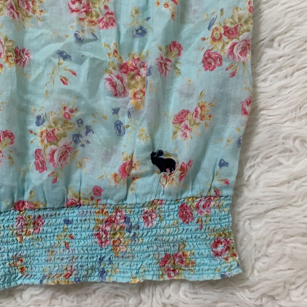 Abercrombie and Fitch floral top women’s small - Picture 2 of 8